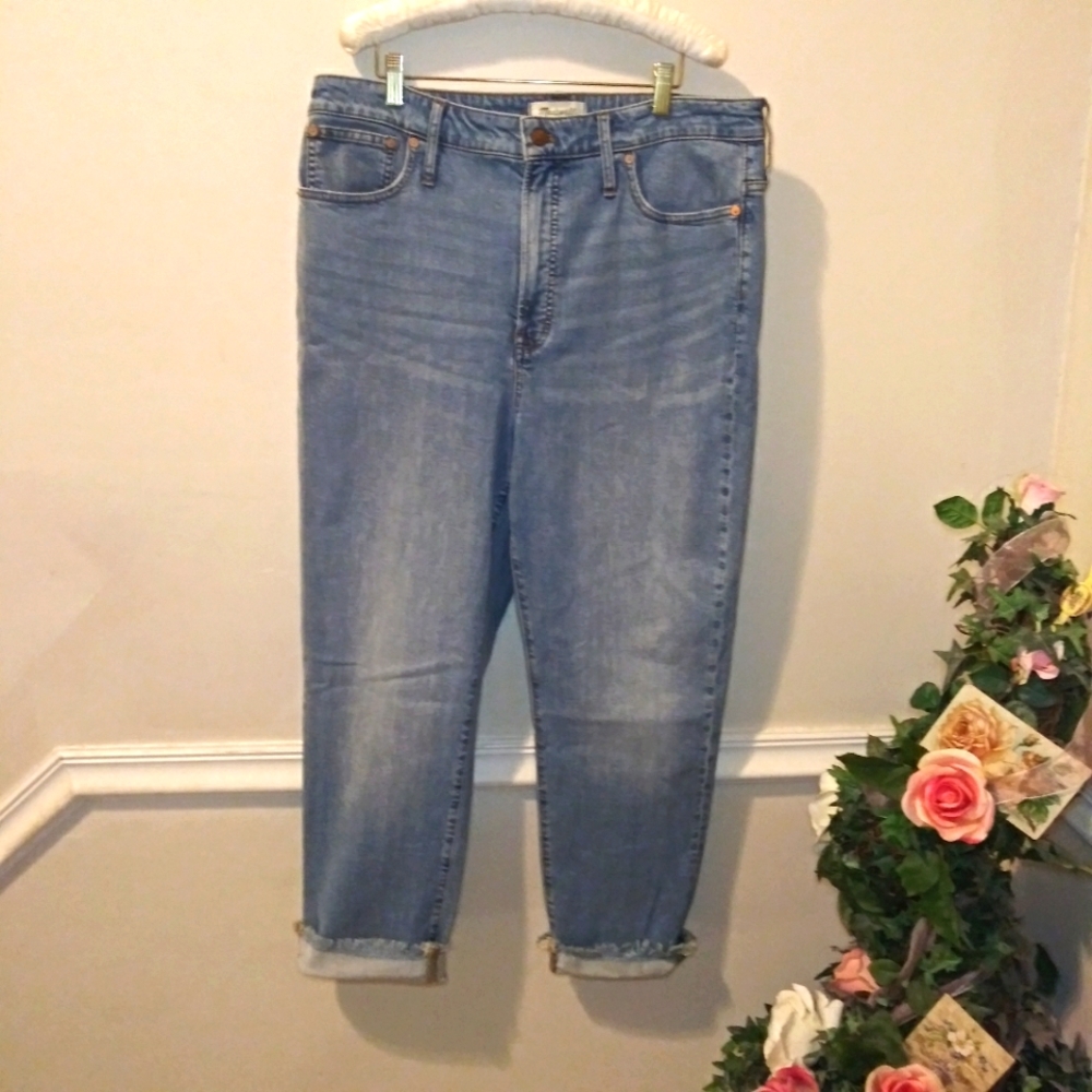 Madewell Raw Hem The Perfect Vintage Jean In Hoyne Wash